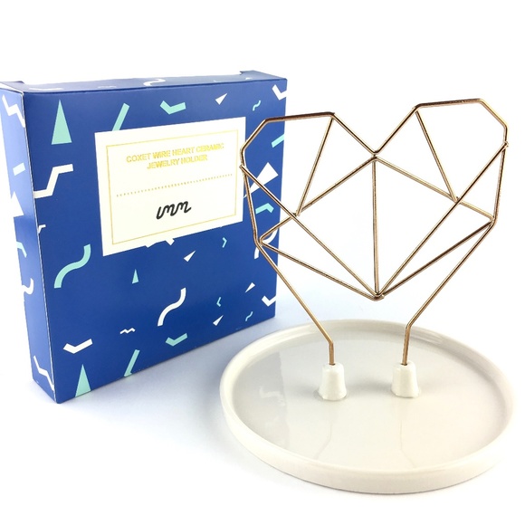 Imm Living Coxet Wire Heart Jewelry Holder [NWT] - Picture 2 of 5